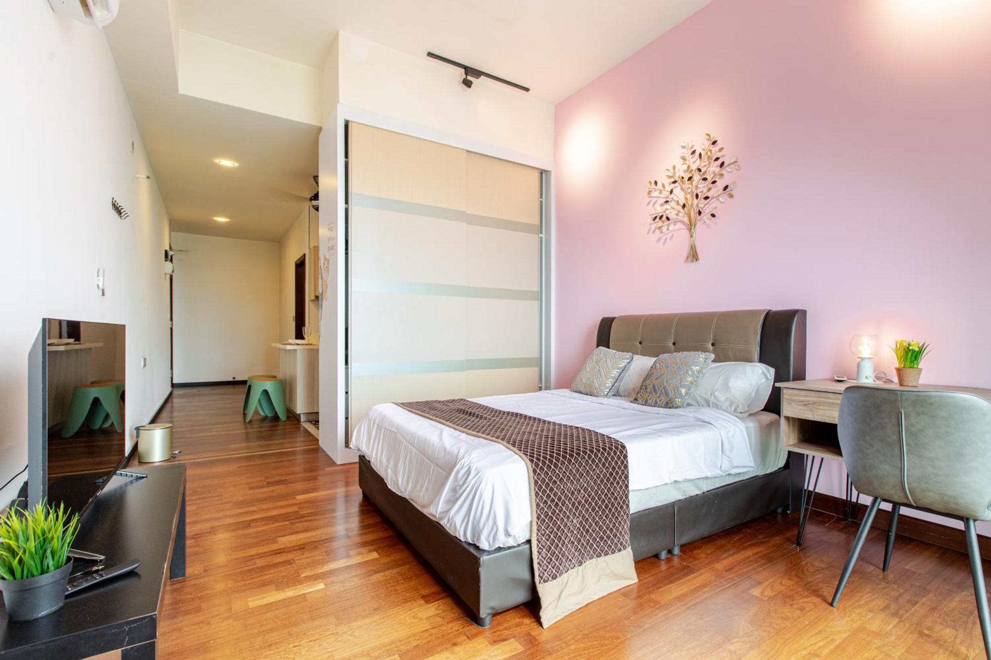 Paragon Suites Studios With Private Jacuzzi Near Ciq Rts Johor Bahru Buitenkant foto